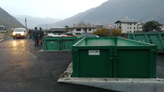 Da oggi nuova area raccolta rifiuti urbani