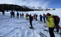 Introduzione allo sci alpinismo e sicurezza, lezione pratica e teorica del Cai Valfurva