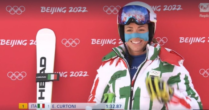 Olimpiadi Pechino 2022: Goggia è da medaglia, Curtoni sfiora il podio