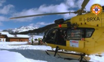 Valfurva: sciatore precipita in montagna, miracolosamente illeso