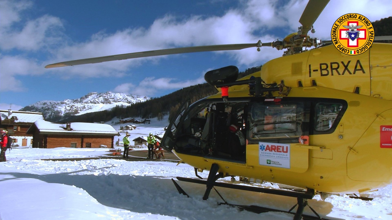 Soccorso alpino elicottero 1