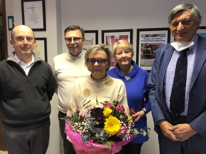 La dottoressa Anna Maria Cioccarelli è andata in pensione
