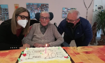 In Casa di Riposo festeggiati i 105 anni di Ines Pusterla
