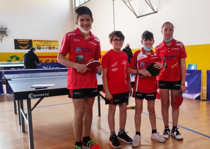Campionato Regionale CSI di Tennis Tavolo: giovani del Gs Morbegno al debutto