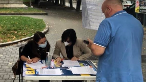 Gazebo della Lega in piazza per avere medici di base