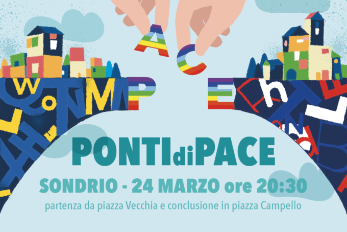 Stasera manifestazione per la Pace a Sondrio