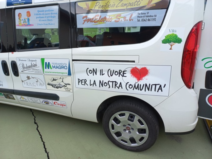 Inaugurato il mezzo Auser per i cittadini