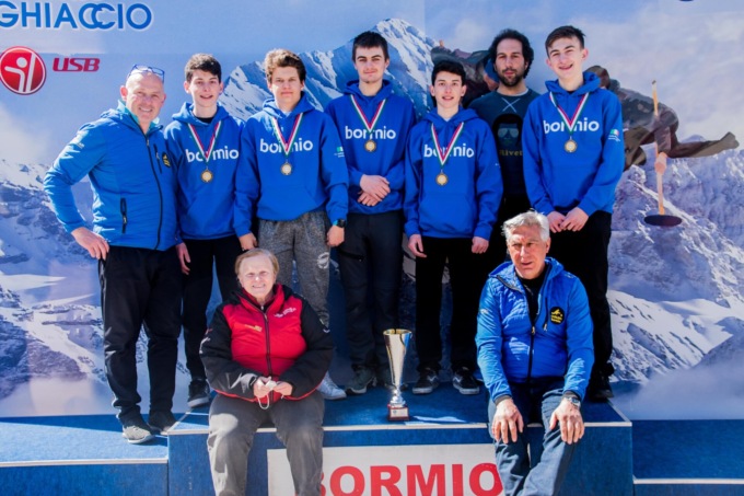 I ragazzi del Bormio Curling sul tetto d’Italia