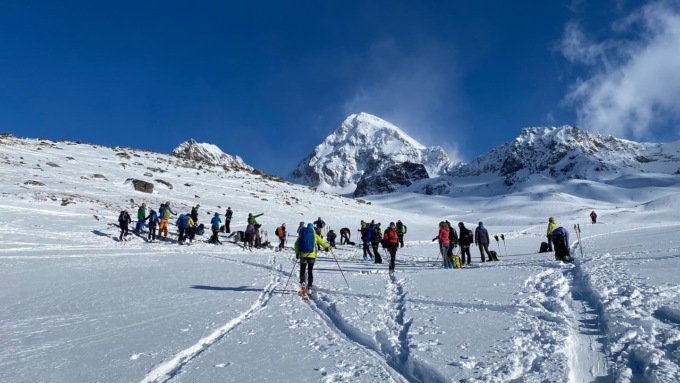 Il Cai Valfurva in Val Martello