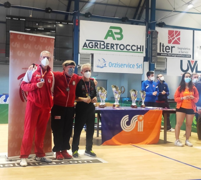 Campionato Regionale CSI di Tennis Tavolo: titolo per Piganzoli e Rossini
