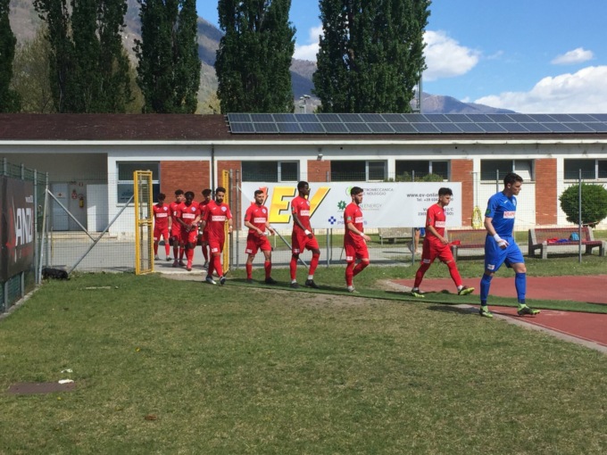 La Nuova Sondrio Calcio sconfitta dal Muggiò