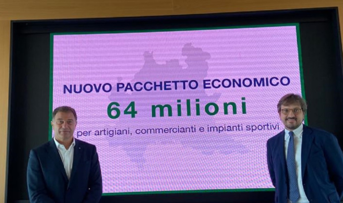 Energia: nuovo “pacchetto” da 64 milioni per artigiani, commercianti e impianti sportivi