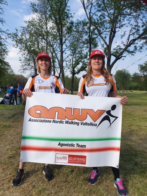 I valtellinesi si distinguono nel Nordic Walking