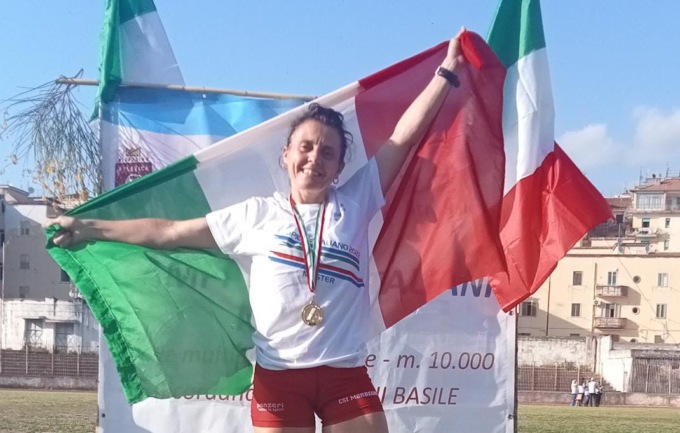 Cinzia Zugnoni Campionessa Italiana Master 10mila metri