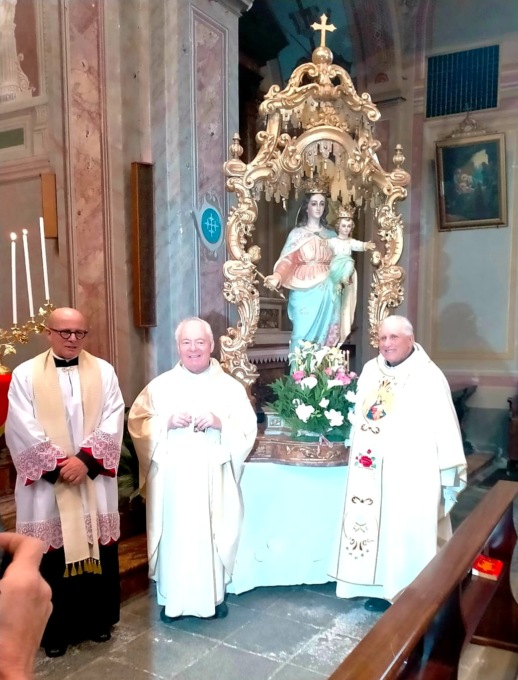 Il paese celebra il 45esimo di don Claudio Puratti