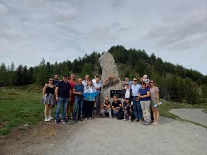Visita della delegazione del paese gemello Riosa