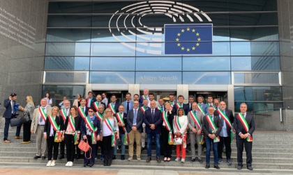 Visita al Parlamento Europeo di una delegazione di Sindaci della Valtellina e della Valchiavenna
