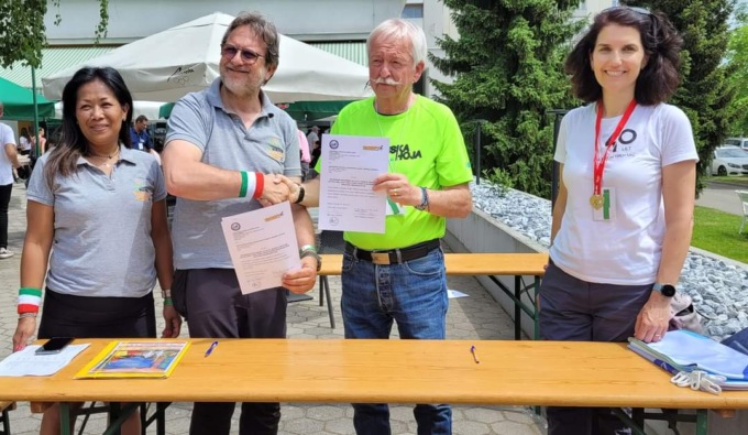 I camminatori valligiani in evidenza in Slovenia