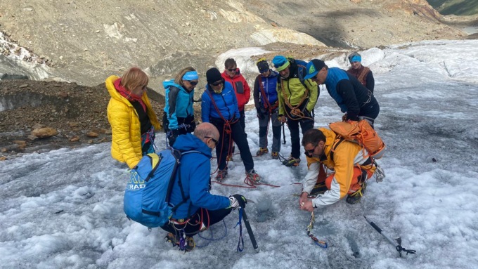 Lezioni di alpinismo col Cai