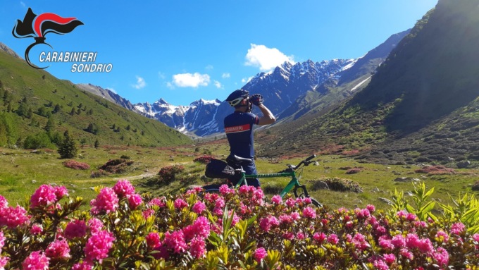 Sentieri e piste ciclopedonali più sicure con i Carabinieri ciclisti