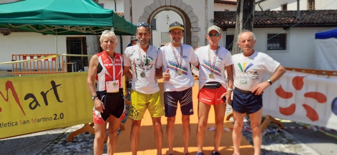 Pedroncelli e Volpini Campioni Italiani Master di Corsa in Montagna