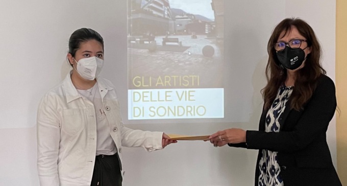 Gli artisti nelle vie di Sondrio, premiati gli alunni della scuola Torelli