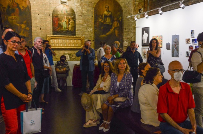 Galanga ha esposto a Onirica, nella Biennale