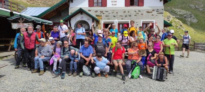 Tutti i diversamente abili dell’Alta Valle al rifugio