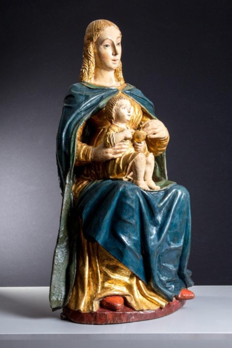 Fino a Napoli per vedere la “Vergine con Bambino”
