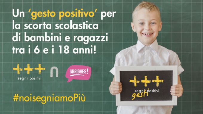 Gesti positivi 2022: ancora più scorte scolastiche per le famiglie residenti nei territori di Sondrio e Tirano