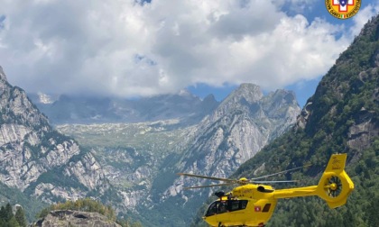 Alpinisti infortunati in Valmasino, salvati dal Soccorso Alpino