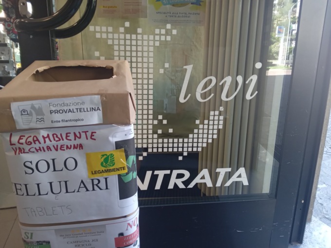 Legambiente Valchiavenna inizia la raccolta di cellulari rotti o non più utilizzati per contrastare la deforestazione del Congo