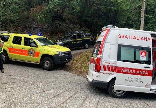 Soccorso alpino in azione a Ouré: recuperato un uomo di 30 anni