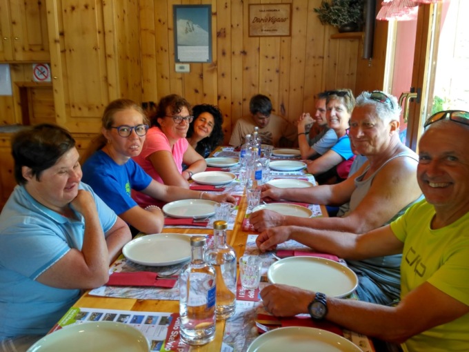 I ragazzi dell’Us in cammino sugli itinerari