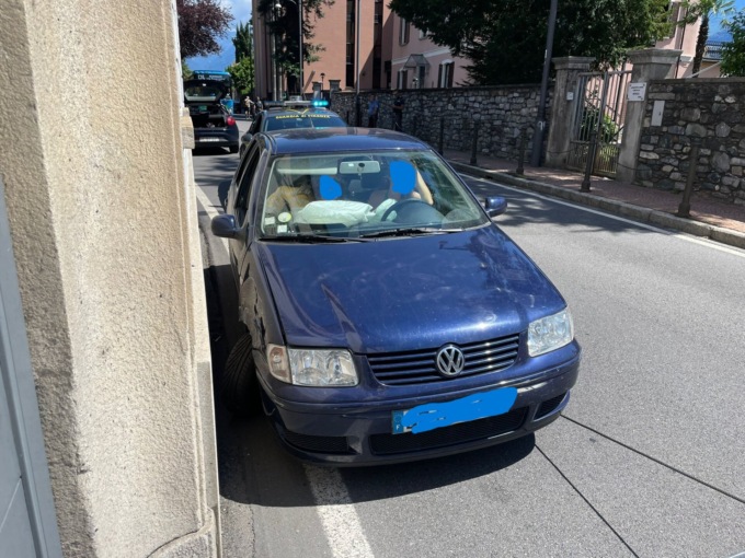 Schianto lungo la Statale 340