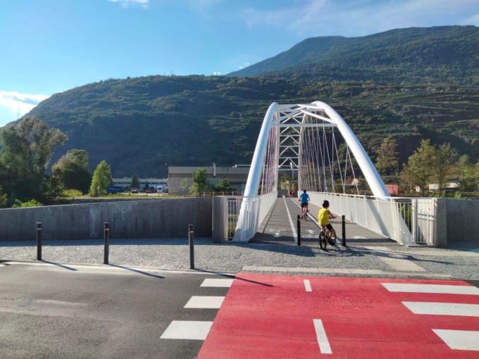 Le regole per circolare lungo il nuovo ponte sul Mallero