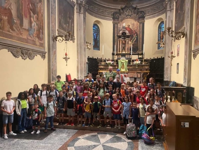 La benedizione degli zaini