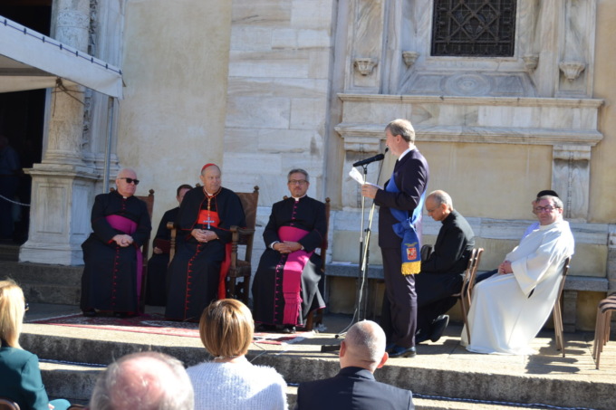 Il cardinale a Madonna