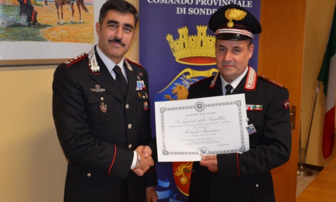 Teglio Medaglia Mauriziana Al Luogotenente Speziali Prima La Valtellina