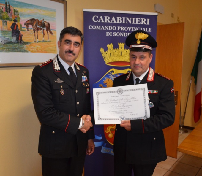 Medaglia mauriziana al Luogotenente Speziali