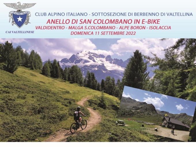 Escursione in e-bike all’Anello di San Colombano