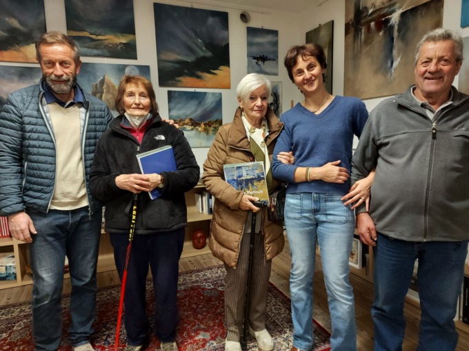 Angela Martinelli inaugura la sua personale mostra artistica permanente