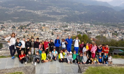 Studenti di Morbegno alla scoperta del Trofeo Vanoni con i campioni della corsa in montagna