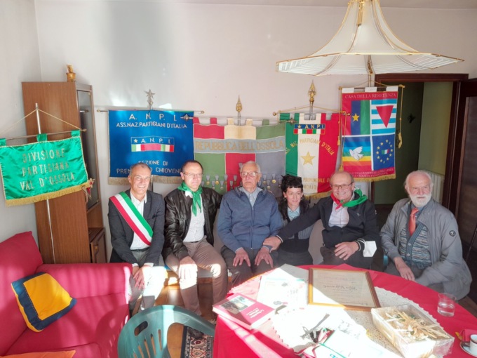 Chiuro: il partigiano Ettore festeggia 98 anni