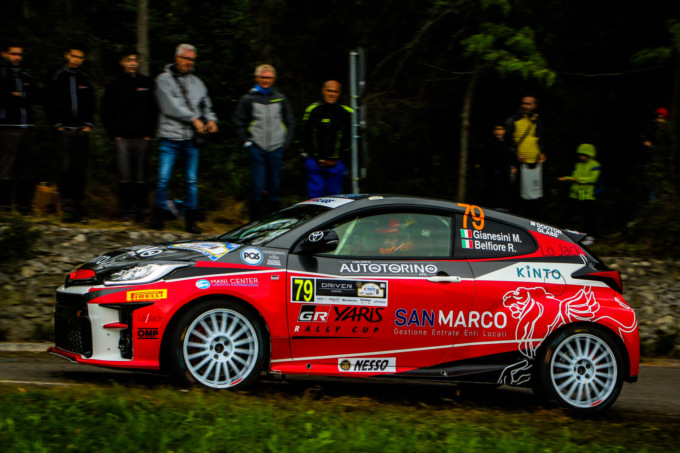 Quinto posto per Marco Gianesini al Trofeo Yaris Gr