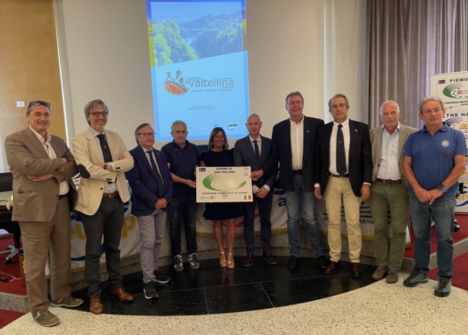 Premio al video di “Cuore di Valtellina” realizzato per la candidatura a Comunità europea dello sport 2024