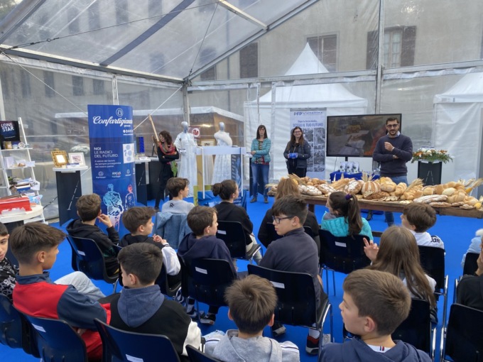 Grande soddisfazione per la “Casa delle professioni” alla Mostra del Bitto