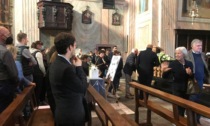 Grande commozione ai funerali di Francesco Melé