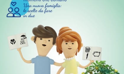 Cinque cartoline dedicate al Mese dell'Educazione Finanziaria