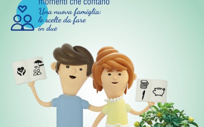 Cinque cartoline dedicate al Mese dell’Educazione Finanziaria
